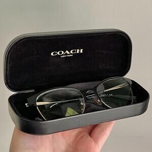 Coach HC5111 9346 Eyeglasses Shiny Light Gold Cat Eye Full Rim Frames 53-17-140